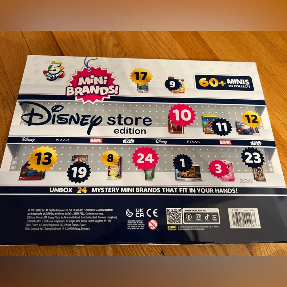 Christmas holiday - Disney store advent calender